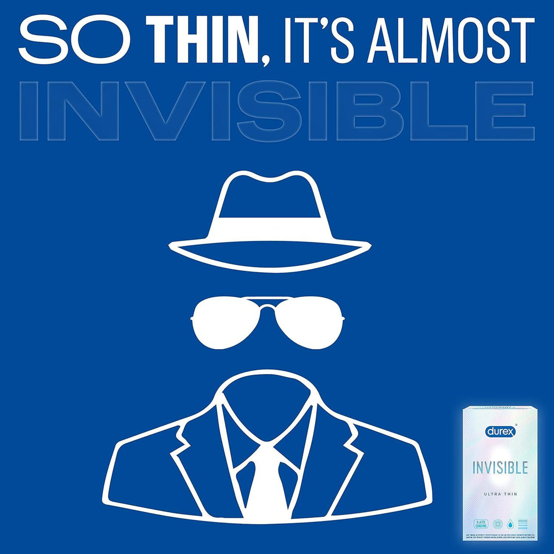 Durex Condom Invisible 3'S - Cosmetic Holic