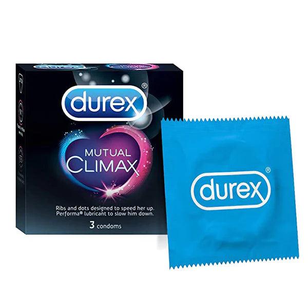 Durex Mutual Climax - 3 Condoms, 3s - Cosmetic Holic