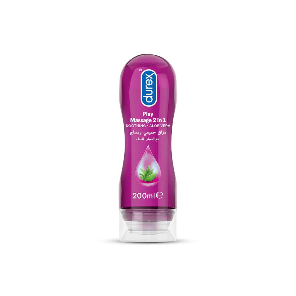 Durex Play Massage 2-In-1 Intimate Lube & Massage Gel, Aloe Vera, 200Ml –  Cosmetic Holic