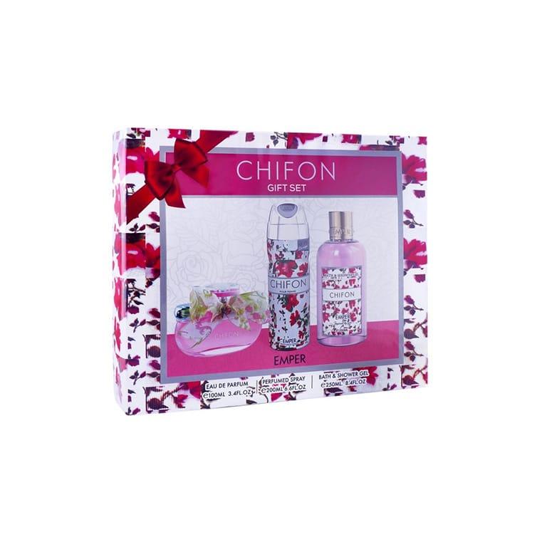 Emper - Chifon For Women 3Pcs Gift Set - Cosmetic Holic