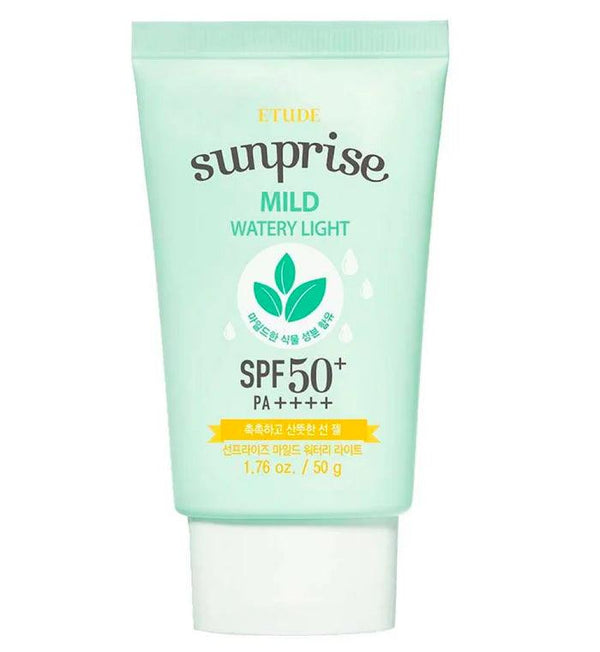 Etude - Sunprise Mild Watery Light SPF50+ PA++++ - Cosmetic Holic