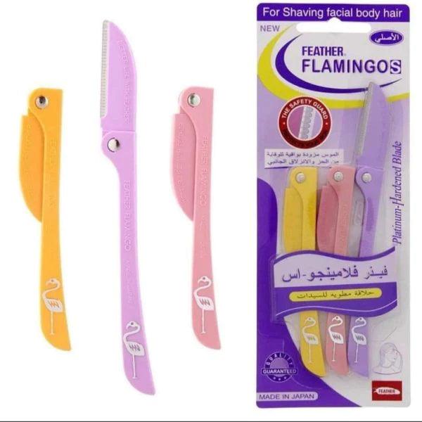 FEATHER - FLAMINGOS FACIAL RAZOR