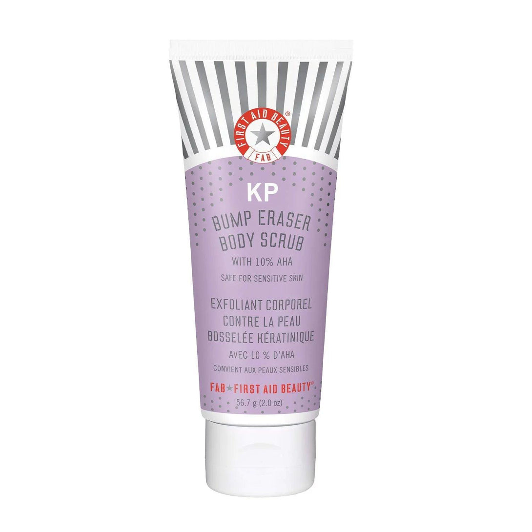 First Aid Beauty - Bump Eraser Body Scrub Exfoliant for Keratosis Pilaris with 10% AHA - Cosmetic Holic