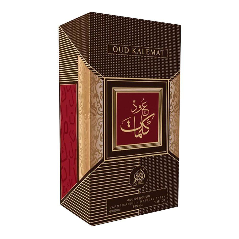 Fragrance Deluxe -Wadi Al Khaleej Oud Kalemat Eau De Parfum, Unisex - 100ml - Cosmetic Holic