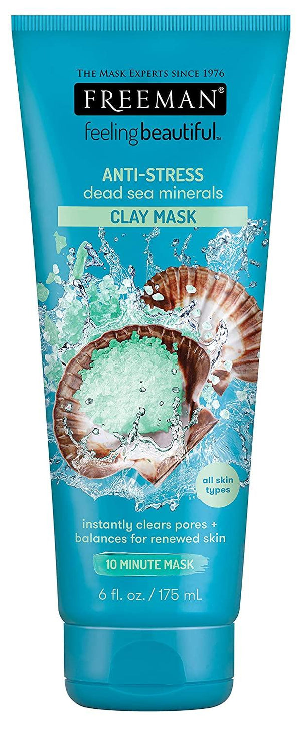 - Feeling Beautiful ANTI-STRESS Dead Sea Minerals CLAY Mask - 175 Ml - Cosmetic Holic