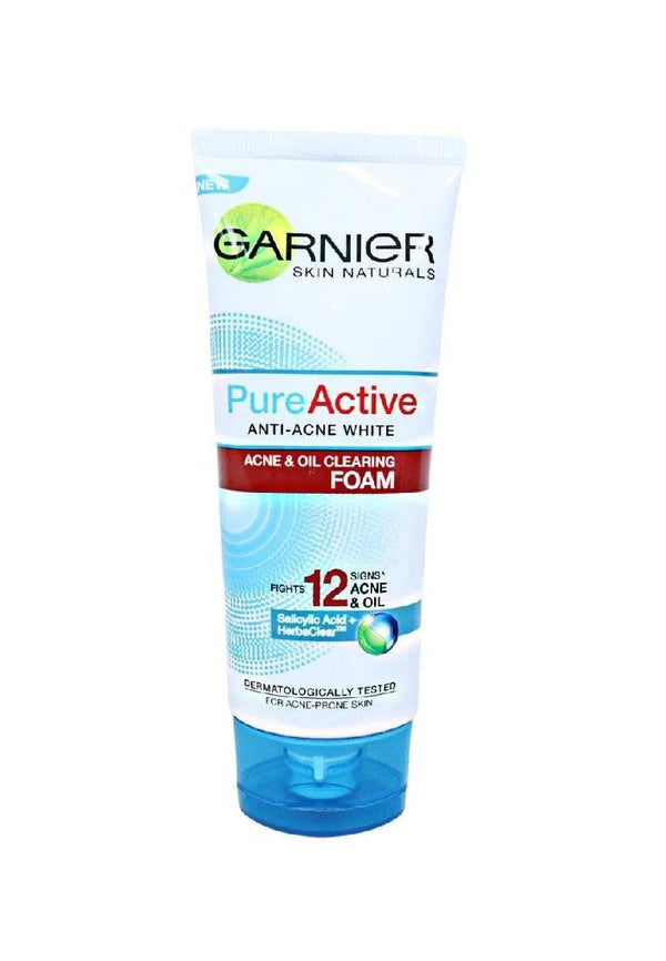 Garnier - Pure Active Acne & Oil Clearing Foam - Cosmetic Holic