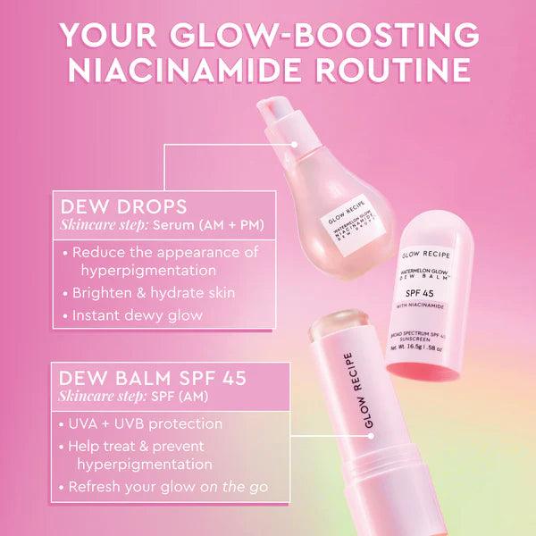 Glow Recipe - Watermelon Glow Niacinamide Dew Balm SPF 45 - Cosmetic Holic