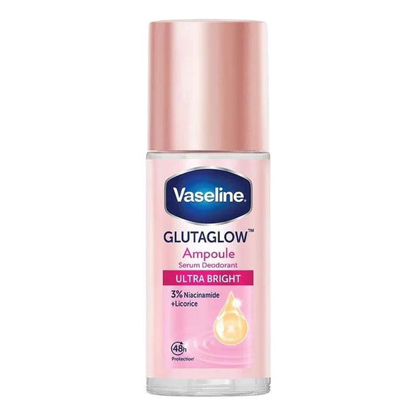 Vaseline - Glutaglow Ampoule 3% Niacinamide Serum Roll-On Deodorant Ultra Bright - 45ML
