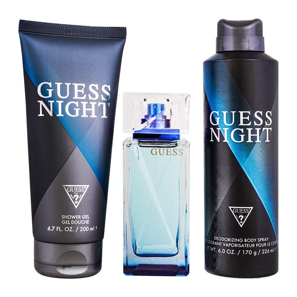 Guess - Night Gift Set For Men - 3 Pcs - Cosmetic Holic