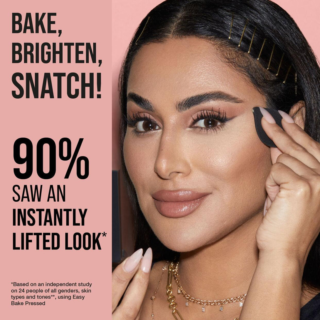 Huda Beauty - Easy Bake and Snatch Pressed Brightening and Setting Powder - Cosmetic Holic