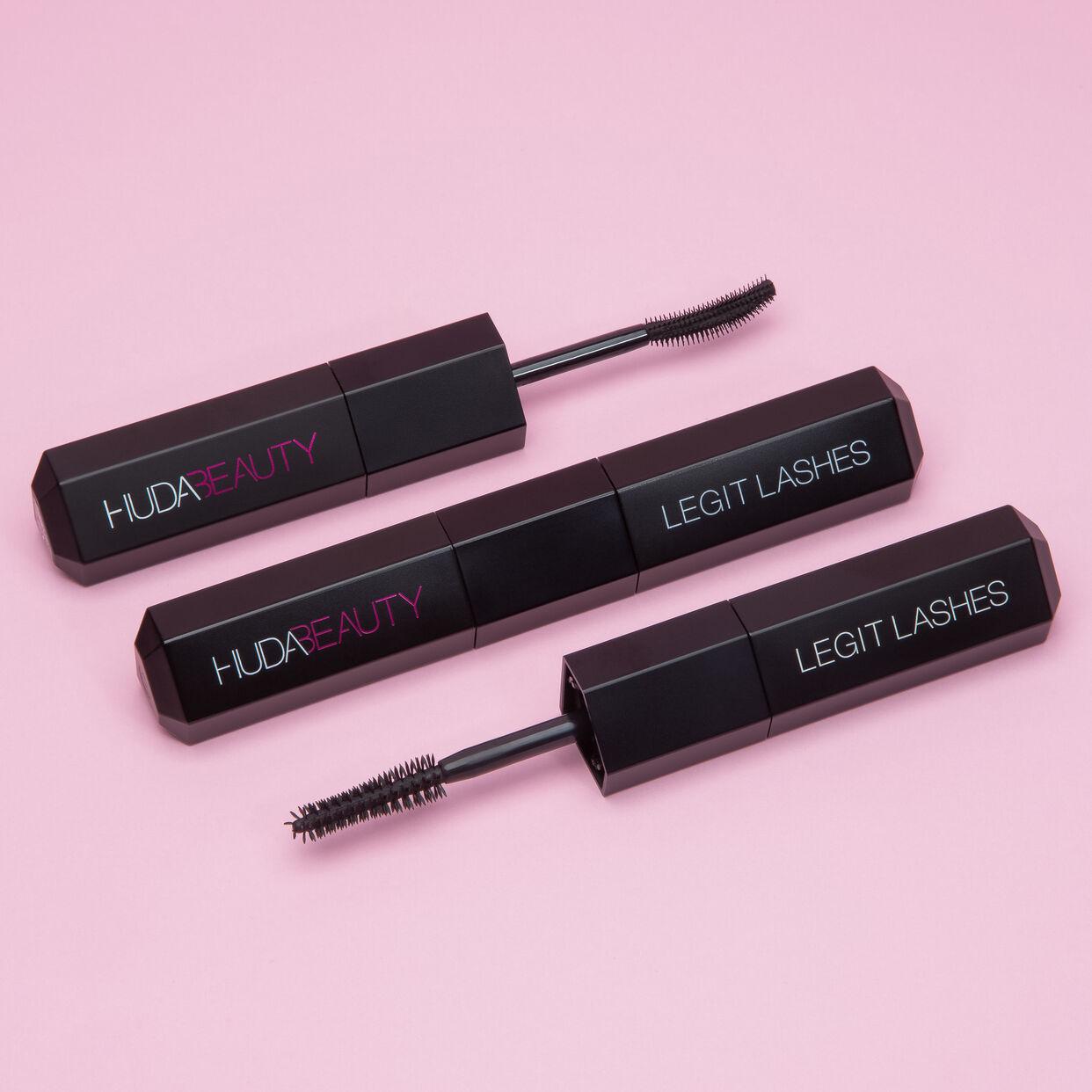 Huda Beauty - LEGIT LASHES Double-Ended Volumizing and Lengthening ...