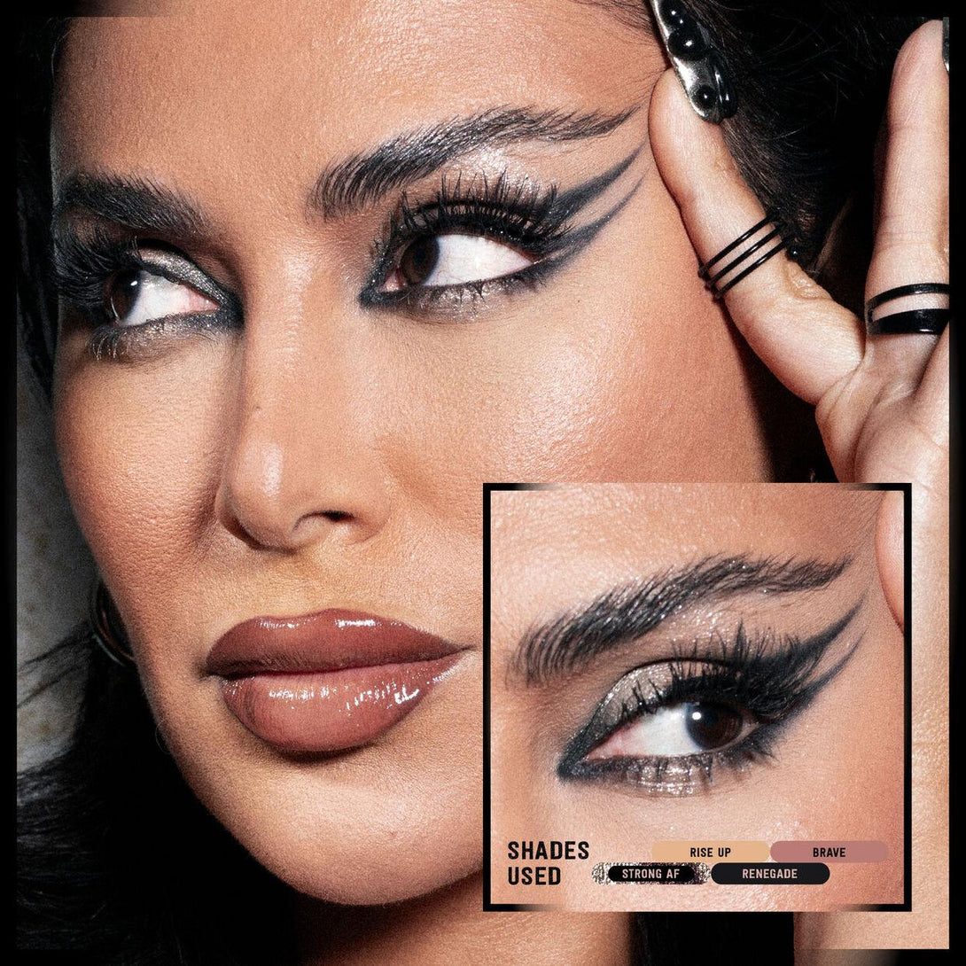 Huda beauty - Pretty Grunge Eyeshadow Palette - Cosmetic Holic