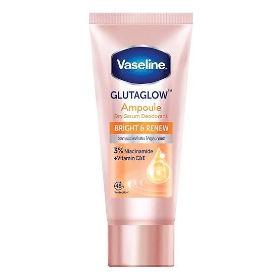 Vaseline - Dry Serum GlutaGlow Ampoule Deodorant Bright Renew - 45ml