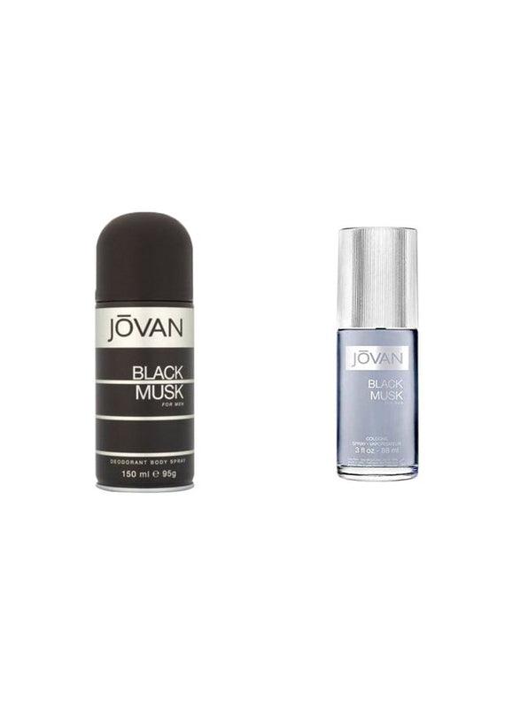 Jovan - Black Musk For Men Gift Set 2 Pcs - Cosmetic Holic