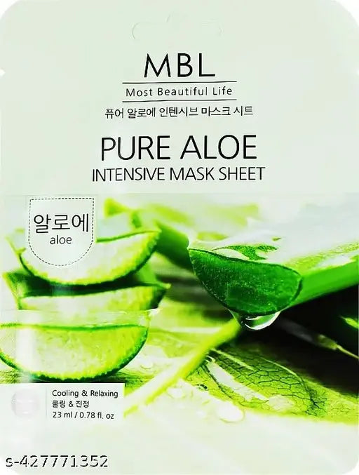 Mbl -  Pure Aloe Intensive  Mask Sheet