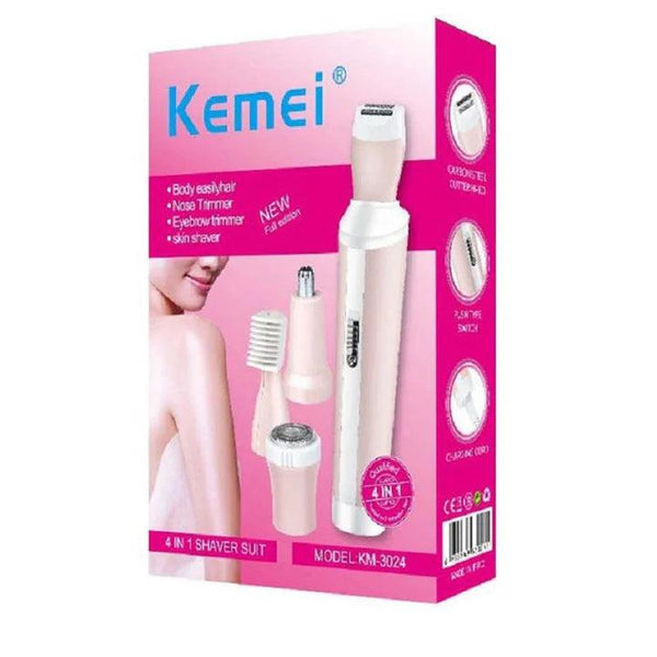 Kemei-4 In 1 Professional Trimmer-(KM-3024) - Cosmetic Holic