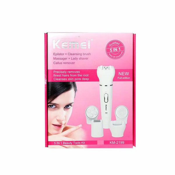 Kemei-KM-2199 5 in 1 Shaver Epilator - Cosmetic Holic