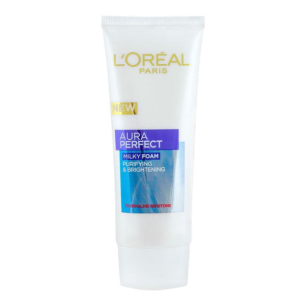 L'Oreal Paris - Aura Perfect Milky Foam Purifying & Brightening - 100ml - Cosmetic Holic