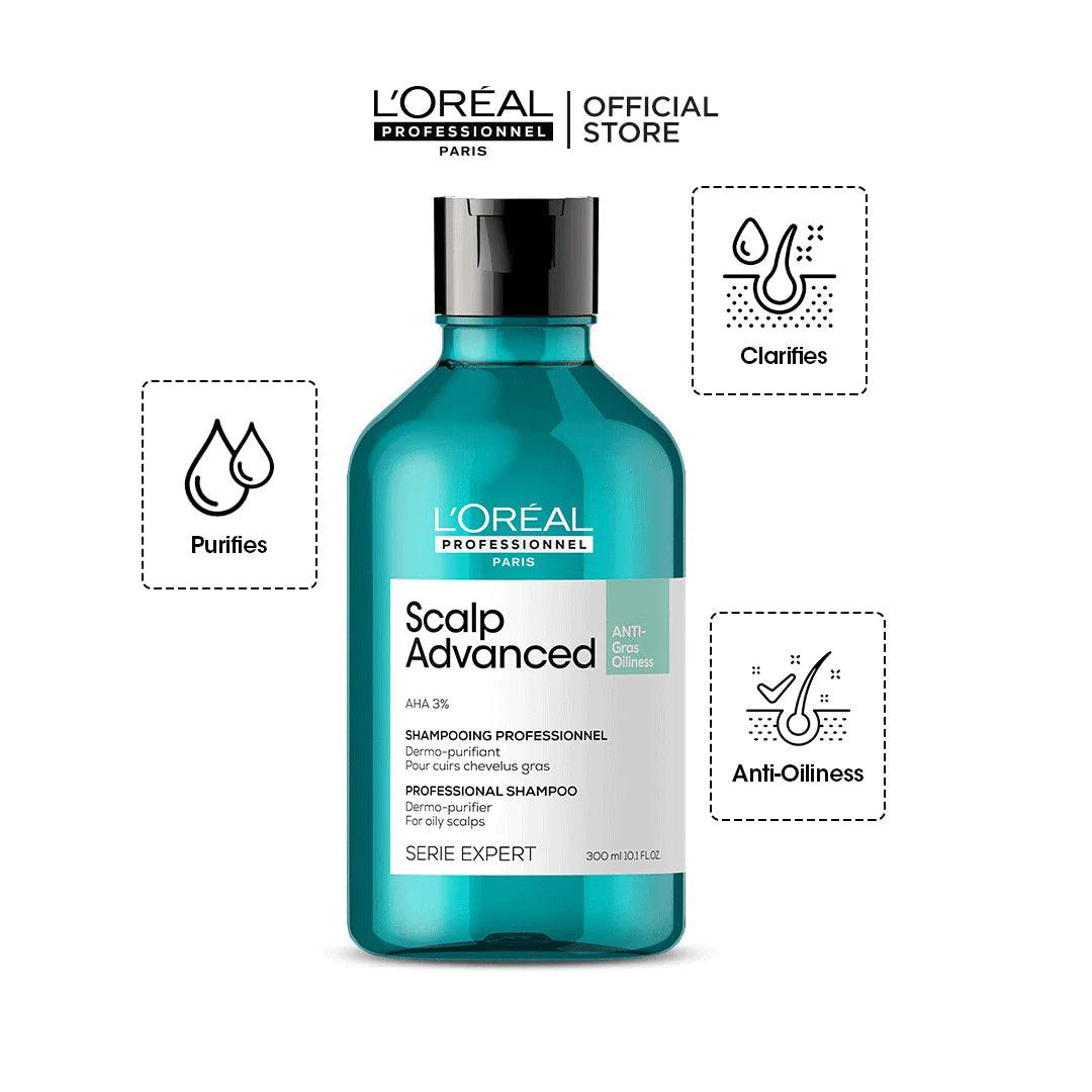 L'Oreal - Professionnel Serie Expert Scalp Advance Shampoo 300 ML - Cosmetic Holic