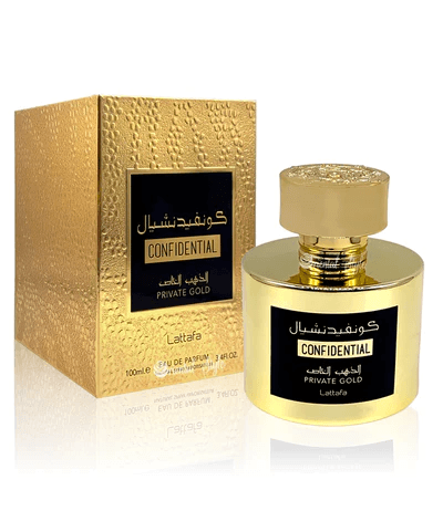 Lattafa - Confidential Gold Men & Women - 100ml - Cosmetic Holic