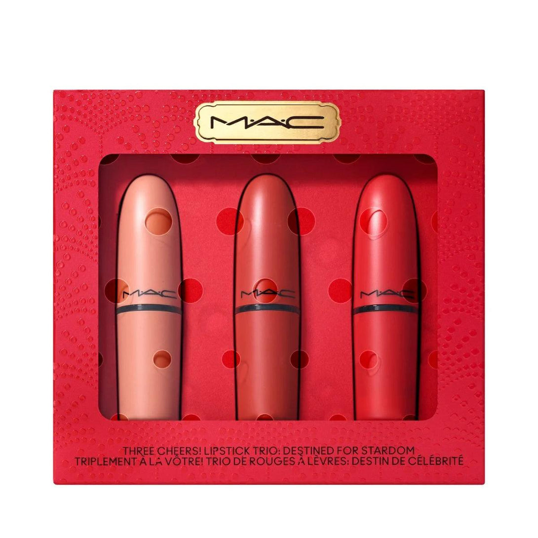 Mac - Three Cheers! Lipstick Set - Cosmetic Holic
