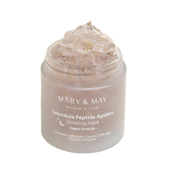 Mary & May - Calendula Peptide Ageless Sleeping Mask - 110g - Cosmetic Holic