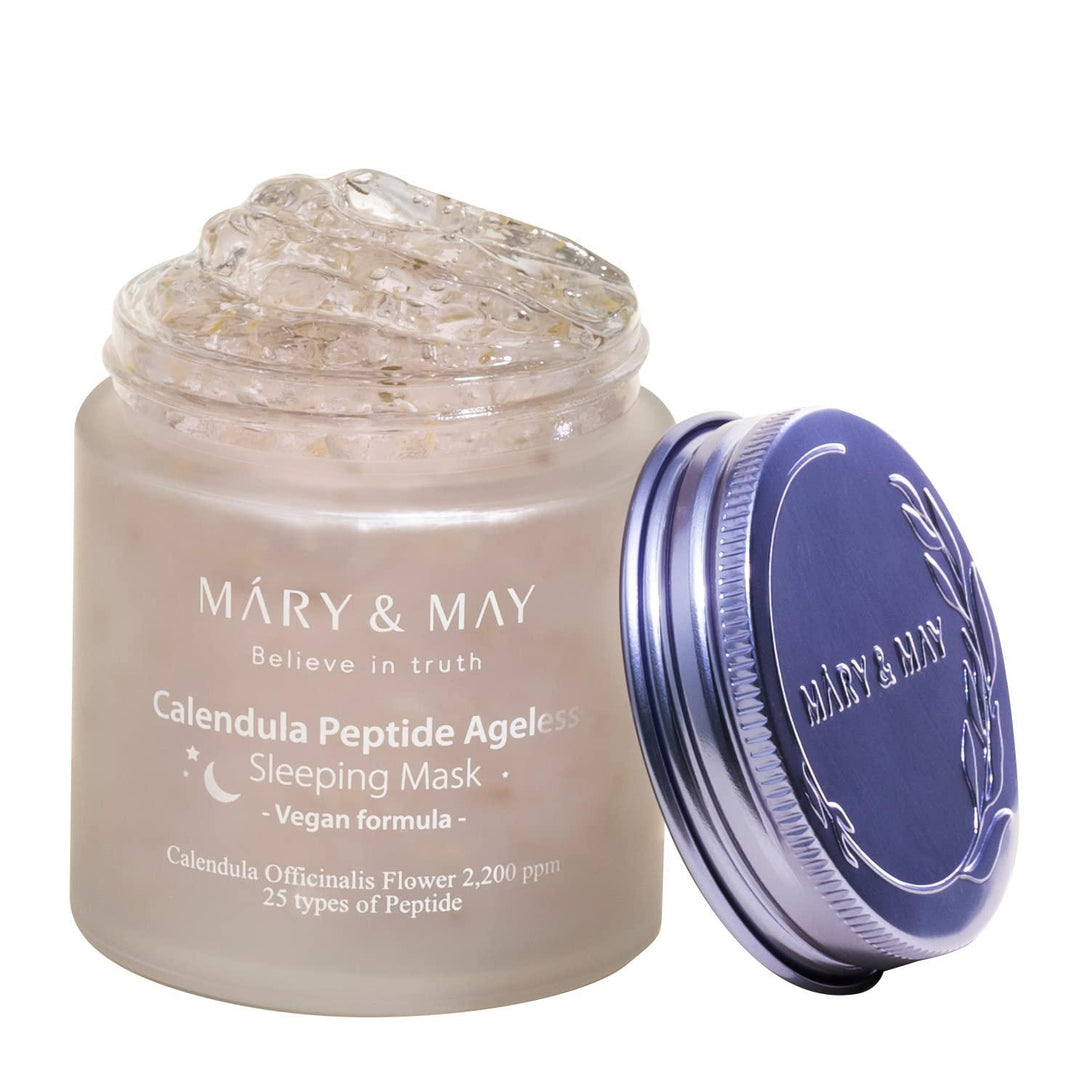 Mary & May - Calendula Peptide Ageless Sleeping Mask - 110g - Cosmetic Holic