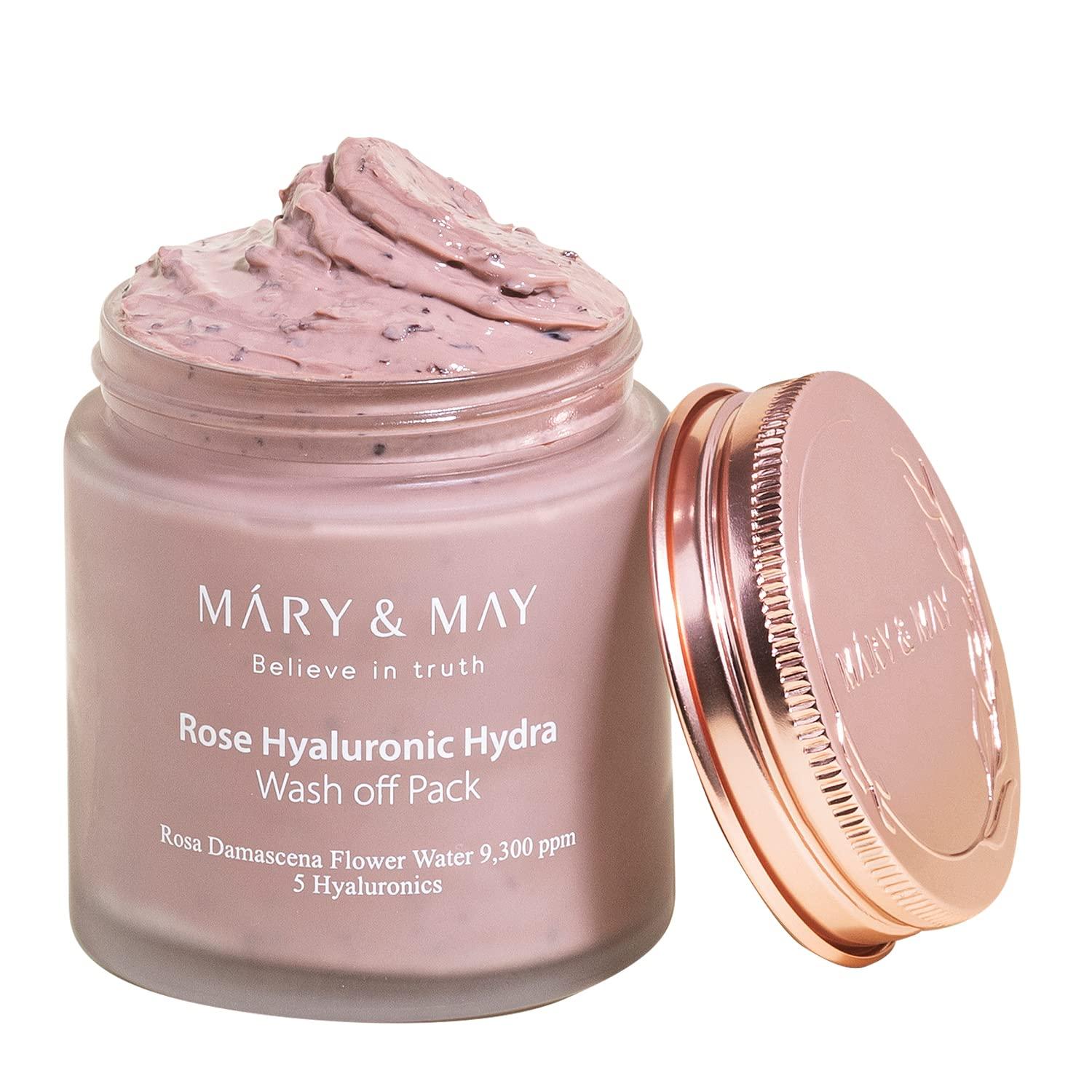 Holic Roses Mary & May - Rose Hyaluronic Hydra Wash Off Pack - 125g – Cosmetic Holic