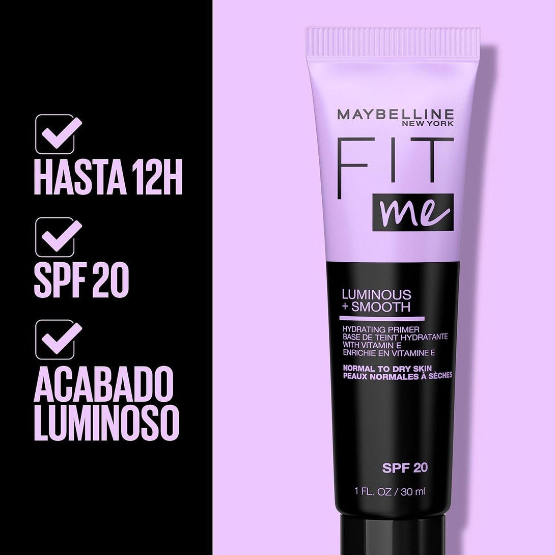 Maybelline - Fit Me Luminous and Smooth Hydrating Primer 30 ml - Cosmetic Holic