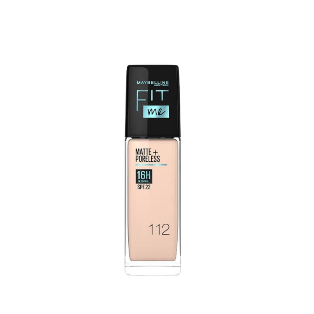 Maybelline - Fit Me Matte+Poreless 16H Liquid Foundation SPF 22 - Cosmetic Holic