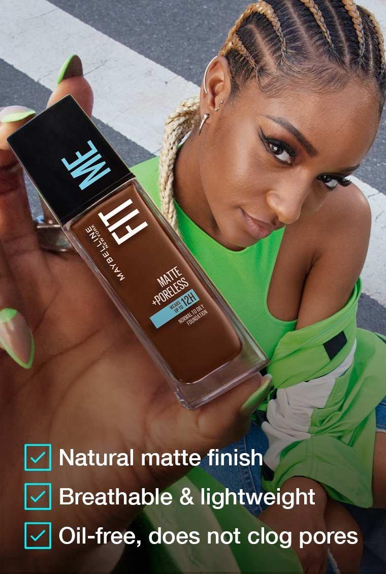 Maybelline - Fit Me Matte and Poreless Foundation - Cosmetic Holic