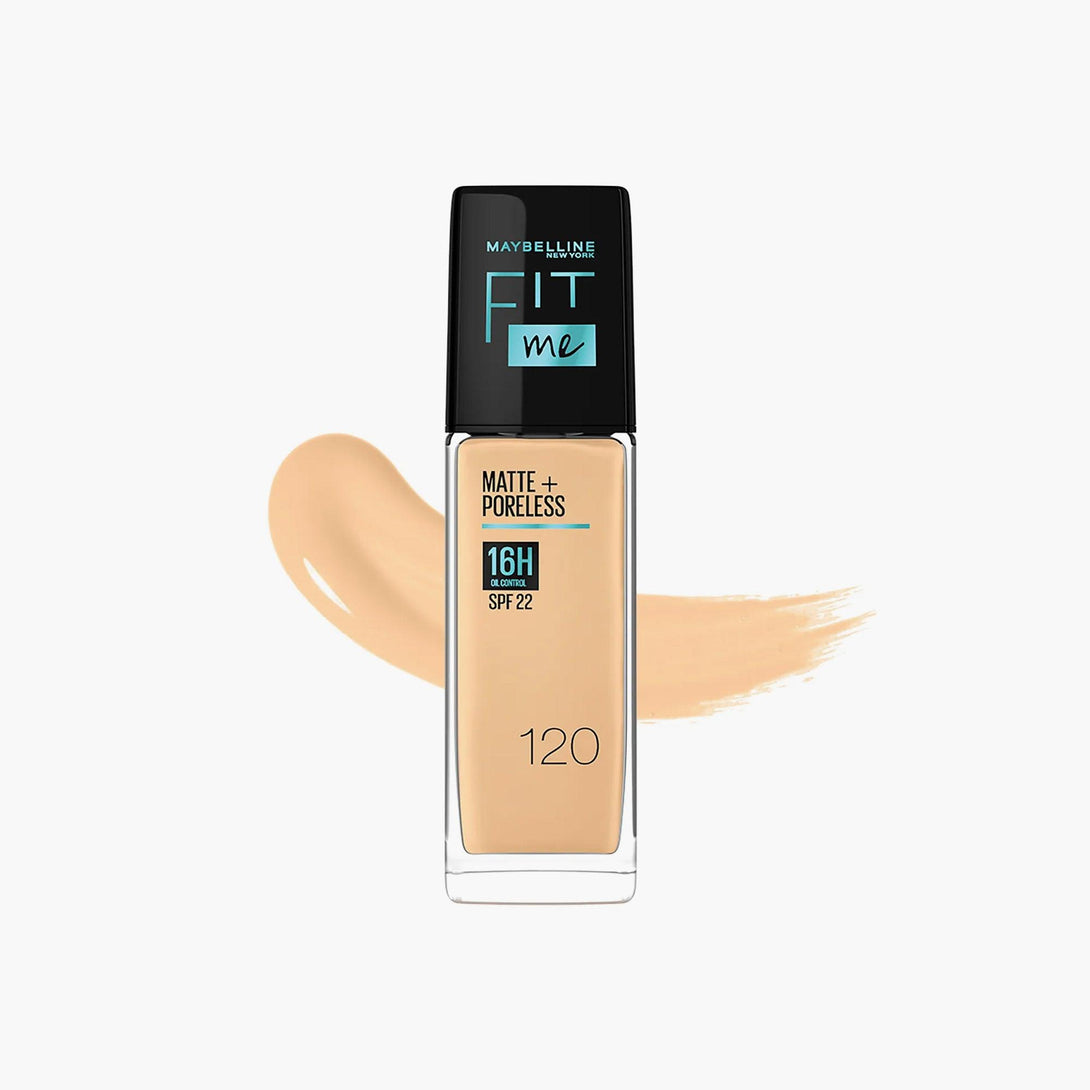 Maybelline - Fit Me Matte+Poreless 16H Liquid Foundation SPF 22 - Cosmetic Holic