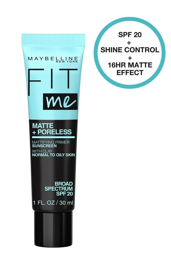 Maybelline - Fit Me Matte + Poreless Primer 30ml - Cosmetic Holic