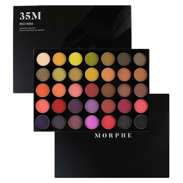 Morphe - Cosmetics 35M Boss Mood Artistry Palette - Cosmetic Holic