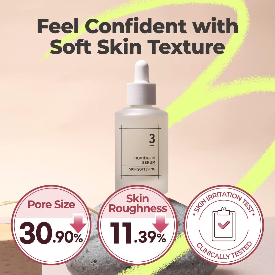 Numbuzin - No.3 Skin Softening Serum - 50ml - Cosmetic Holic