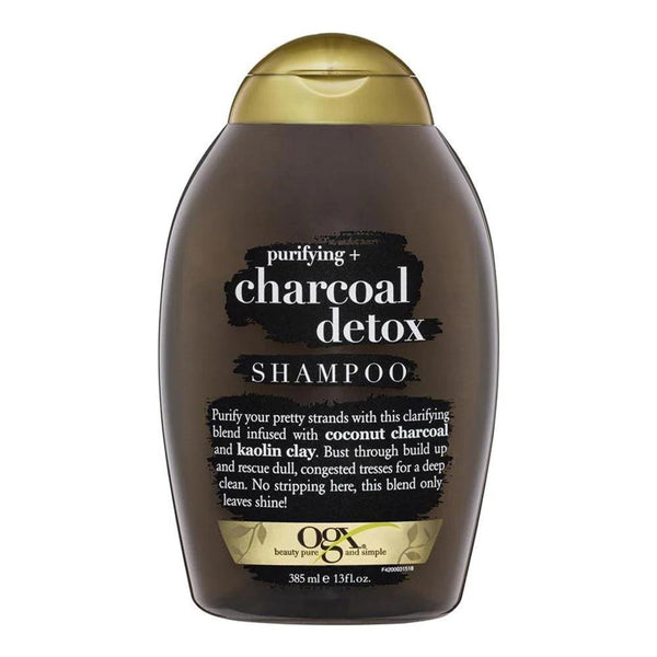 OGX - Purifying + Charcoal Detox Shampoo - 385ml - Cosmetic Holic