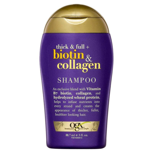 OGX - Thick & Full Biotin Collagen Shampoo - 88.7ml - Cosmetic Holic