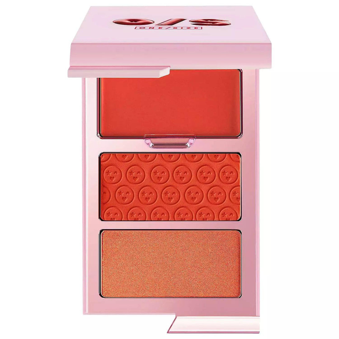 ONESIZE - by Patrick Starrr Cheek Clapper 3D Blush Trio Palette - Fire Starter - Cosmetic Holic