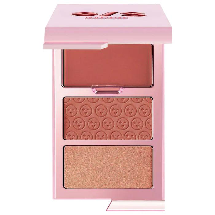 ONESIZE - by Patrick Starrr Cheek Clapper 3D Blush Trio Palette - Very That - Cosmetic Holic