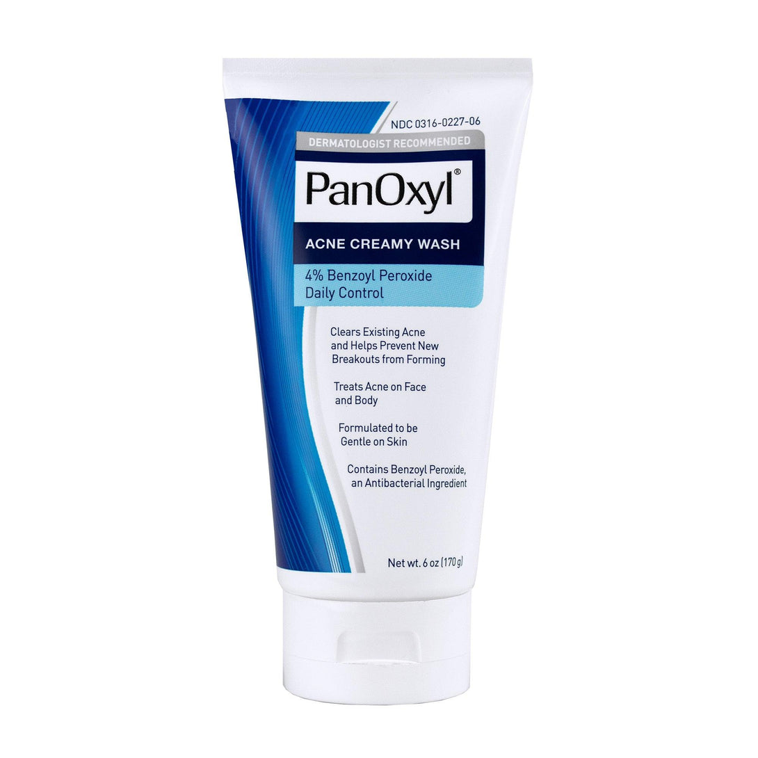 PanOxyl - Acne Creamy Wash Benzoyl Peroxide 4% Daily Cont - Cosmetic Holic