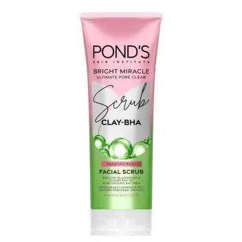 POND'S - Bright Miracle Ultimate Pore Clear Facial Scrub - 100g - Cosmetic Holic