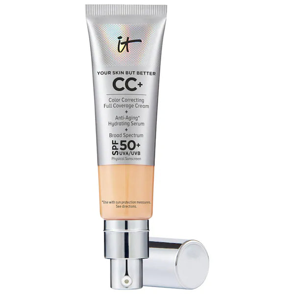 IT Cosmetics - CC+ Cream Full-Coverage Foundation with SPF 50+ - Medium