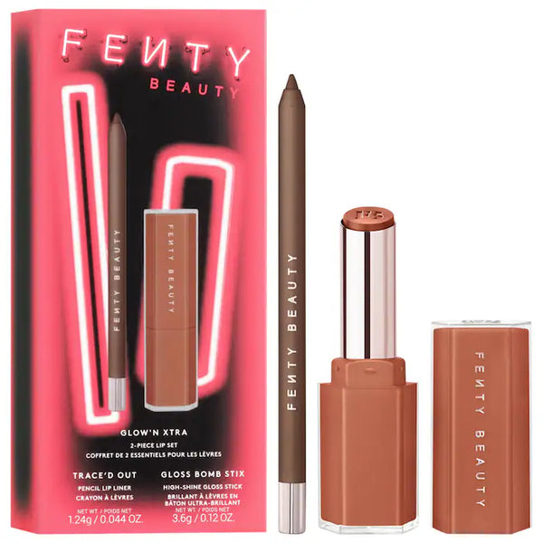 Fenty Beauty - by Rihanna Glow'n Extra 2-Piece Lip Set
