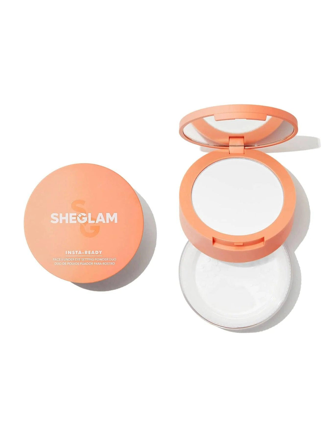 SHEGLAM - INSTA-READY FACE & UNDER EYE SETTING POWDER DUO - TRANSLUCENT - Cosmetic Holic