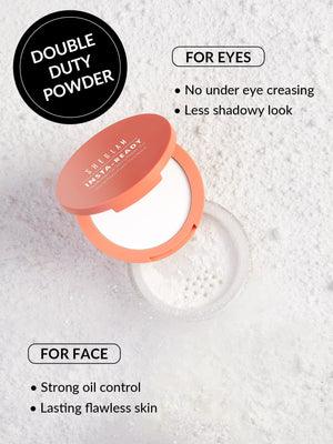 SHEGLAM - INSTA-READY FACE & UNDER EYE SETTING POWDER DUO - TRANSLUCENT - Cosmetic Holic