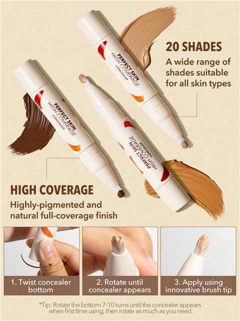 Sheglam - PERFECT SKIN HIGH COVERAGE CONCEALER - Cosmetic Holic