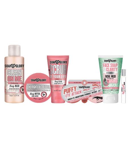 Soap & Glory - Glow Living Travel Collection Gift Set - Cosmetic Holic