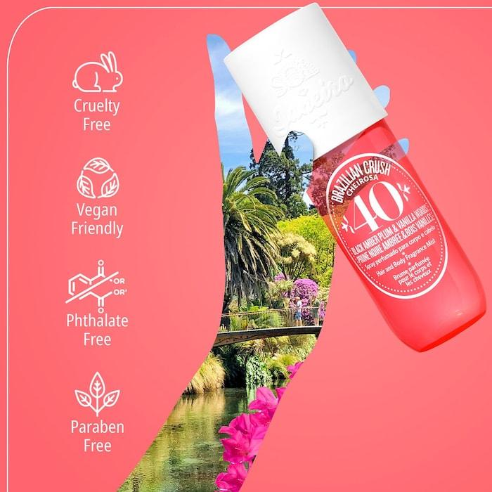 Sol de Janeiro - Brazilian Crush Cheirosa ’40 Bom Dia Hair & Body Fragrance Mist - 90ML - Cosmetic Holic