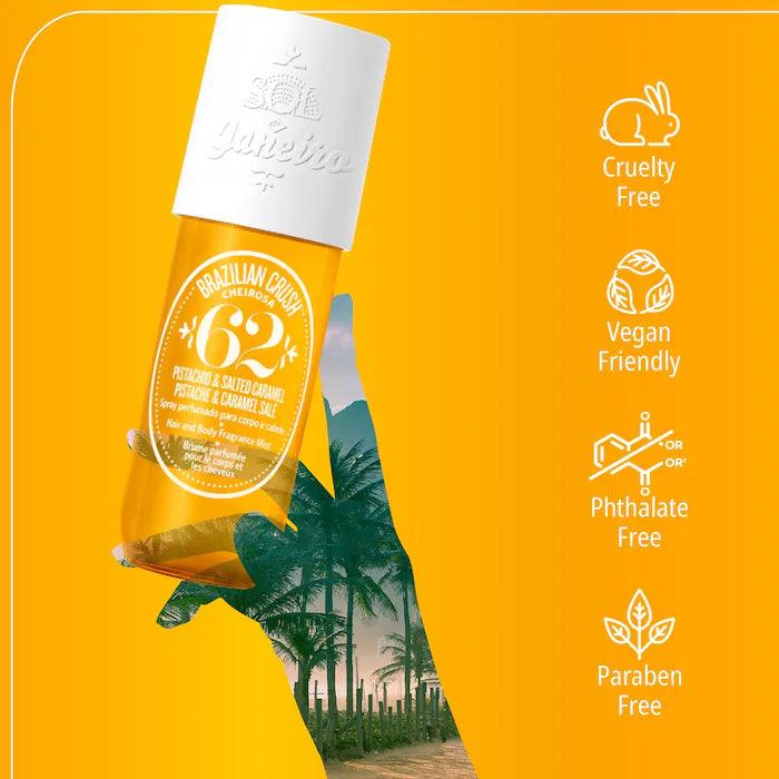 Sol de Janeiro - Brazilian Crush Cheirosa ’62 Bum Bum H - air & Body Fragrance Mist - 90ml - Cosmetic Holic