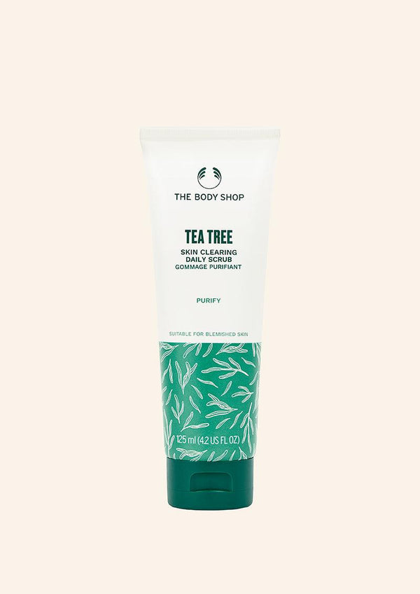 The Body Shop - Tea Tree Skin Clearing Daily Scrub - 125ml - Cosmetic Holic